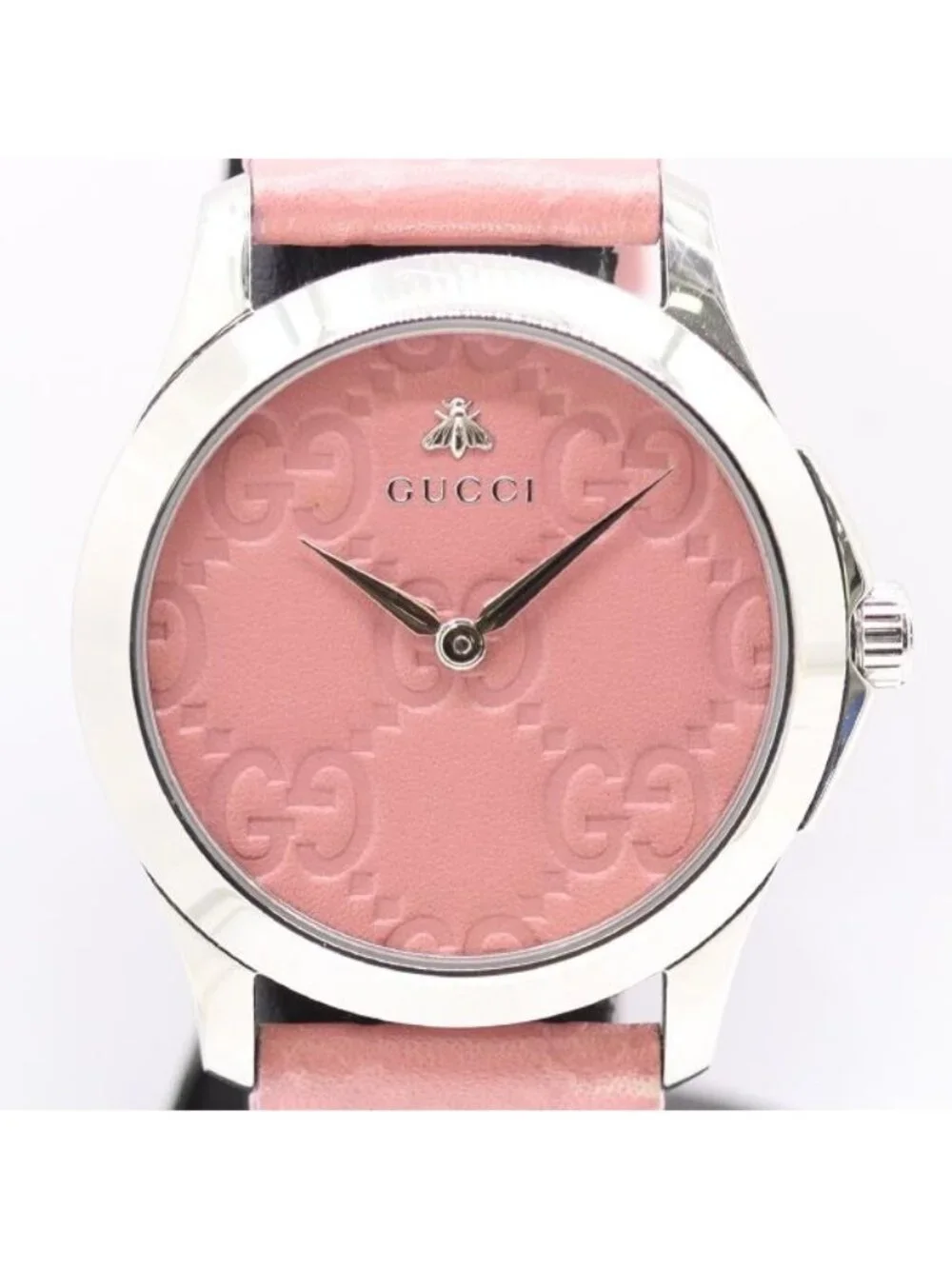 Gucci Timeless 126.4 Quartz Pink Dial Watch